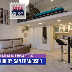  Apartmán Little Americas Ashbury San Francisco Maďarsko